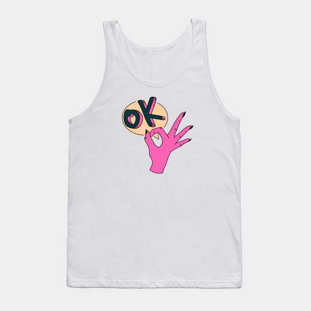 OK! Tank Top by magyarmelcsi